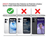 Oppo Reno 13 Pro Uyumlu Silikon Kılıf - Kamera Korumalı Esnek Pastel Renk Kapak - Yeşil