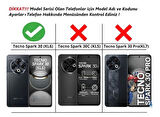 Tecno Spark 30 Uyumlu Silikon Kılıf - Kamera Korumalı Esnek Pastel Renk Kapak - Yeşil