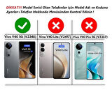 Vivo V40 5G Uyumlu Silikon Kılıf - Kamera Korumalı Esnek Pastel Renk Kapak - Gri