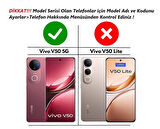 Vivo V50 5G Uyumlu Silikon Kılıf - Kamera Korumalı Esnek Pastel Renk Kapak - Siyah