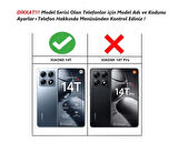 Xiaomi 14T Uyumlu Kılıf Yüzüklü Standlı Extra Darbe Koruma Sert Silikon Kapak - Yeşil