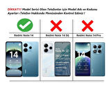 Redmi Note 14 4G Uyumlu Kılıf Yüzüklü Standlı Extra Darbe Koruma Sert Silikon Kapak - Siyah