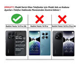 Redmi Note 14 Pro 5G Uyumlu Kılıf Yüzüklü Standlı Extra Darbe Koruma Sert Silikon Kapak - Yeşil