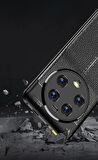 Xiaomi 13 Ultra Deri Desenli Silikon Kılıf - Ultra Darbe Emici Kamera Korumalı Kapak