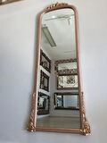 Ayna Denizi Matmazel Great Copper Gold Model Rose Gold Altın Renk Dekoratif Boy Aynası