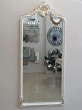 Ayna Denizi Princess Great White Gold Model Beyaz Altın Renk Dekoratif Boy Aynası
