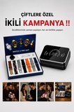 Powerbank Aynalı Bluetooth Kulaklık Ve Akıllı Saat Seti ANC Özelliği Dokunamatik