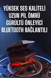 Yeni Nesil Oyuncu Kulaklığı Gürültü Önleyici Uzun Pil Ömrü Bluetooth Bağlantılı