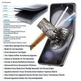 Honor Magic V Flip 2 Uyumlu Katlanır İç Ekran Koruyucu Esnek Nano Hydrogel Film - Extra Koruma