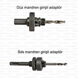 Gfb Bi Metal Panç Metal Testere 20 Mm + Sds Kanallı Adaptör