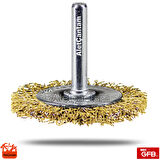 GFB MATKAP TEL FIRÇA PİMLİ DAİRE FIRÇA 50MM