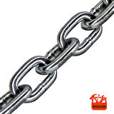 Aletçantam Galvaniz Kaplamalı Zincir 4 MM