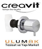 Creavit GR5001-Tp325 Gömme Rezervuar Seti 5 Lİ SET YAVAŞ KAPAK - MAT BUTON