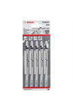 Bosch  - Ahşap Ve Metal İçin T 345 Xf Dekupaj Testeresi Bıçağı - 5'Li Paket