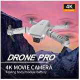 Ozmik E88 Pro Mini Drone Quadcopter Wifi Fpv Drones ile geniş açı Hd 4K kamera yüksekliği RC