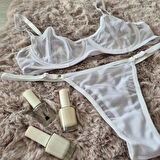 Bralet Sütyen Takımı ( Sütyen & Tanga ) Iç Çamaşırı Takımı