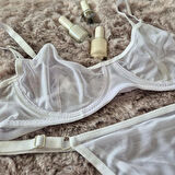 Bralet Sütyen Takımı ( Sütyen & Tanga ) Iç Çamaşırı Takımı