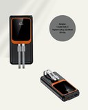 Dijital Ekranlı 20.000 mAh Powerbank | 22.5W Hızlı Şarj + Çoklu Bağlantı Seçeneği