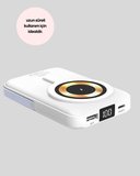 MagSafe Uyumlu Kablosuz Powerbank Hızlı Şarj Özellikli