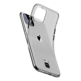 Baseus Transparent Key İPhone 11 Pro Max 6.5inch (2019) Şeffaf Silikon Kılıf-(5775)