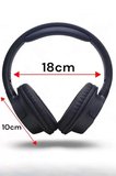 Kulak Üstü Bluetooth Kulaklık Ayarlanabiilir Uzun Pil Ömrü Kablosuz 5.0 Bluetooth