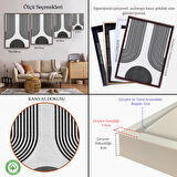 Siyah Çerçeveli Çocuk Odası Sevimli Yavru Ayı Tablosu