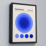 Altın Çerçeveli Çocuk Odası Sevimli Yavru Zürafa Tablosu