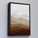 Altın Çerçeveli Çocuk Odası Sevimli Yavru Kaplan Tablosu