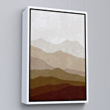 Altın Çerçeveli Çocuk Odası Sevimli Yavru Kaplan Tablosu