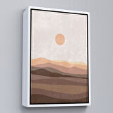 Altın Çerçeveli Çocuk Odası Sevimli Yavru Ayı Tablosu