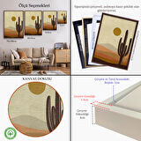 Altın Çerçeveli Balon ile Uçan Sevimli Yavru Panda Tablosu