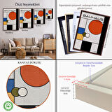 Beyaz Çerçeveli Çocuk Odası Sevimli Yavru Tavşan Tablosu