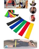 Spor Egzersiz Direnç Bandı Yoga Pilates ve Fitness Antrenman Lastiği
