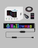 USB Girişli RGB LED Tabela Ayarlanabilir Parlaklık ve Kayan Yazı Özellikli