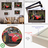 Kahverengi Çerçeveli Imola İtalya, Luigi Musso Tarihi GP 2012, Heron Alfa Romeo F1 Sürücüsü