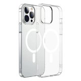Baseus Crystal iPhone 12 Pro Max Kılıf Magsafe Uyumlu Manyetik Kılıf-(5775)