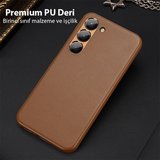 Dux Ducis SM Galaxy S23 Grit Series PU Premium Kılıf-(5775)