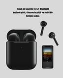 Tws Pro 5 Bluetooth 5.1 Kablosuz Kulaklık – 3D HD Ses Gürültü Engelleme Şarj Kutulu