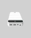 50000mAh Yüksek Kapasiteli Powerbank Hızlı Şarj ve LED Ekranlı