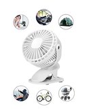 Çalışma Masası ve Yatak Başlığı İçin Klipsli Mini Fan