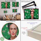 Kahverengi Çerçeveli Ünlü Ressam Kanvas Tablo