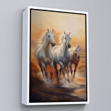 Altın Çerçeveli Denizde Koşan Atlar Tablosu