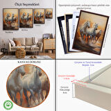 Altın Çerçeveli Denizde Koşan Atlar Tablosu