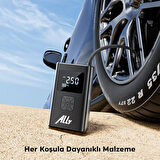 ALLY ST-5522 Şarjlı lastik şişirme hava kompresör pompası 12V LED ışıklı-(5775)