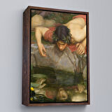 Altın Çerçeveli Yankı ve Nergis Ayrıntı Tablosu, John William Waterhouse