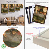 Altın Çerçeveli Yankı ve Nergis Ayrıntı Tablosu, John William Waterhouse