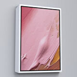 Siyah Çerçeveli Yağlıboya Görünümlü Modern Tablo