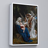 Altın Çerçeveli Song of the Angels, Meleklerin Şarkısı Dekoratif Duvar Tablosu