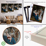 Altın Çerçeveli Song of the Angels, Meleklerin Şarkısı Dekoratif Duvar Tablosu