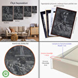 Siyah Çerçeveli Şabat Dansı Duvar Tablosu, Gustave Dore